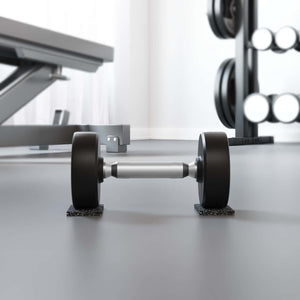 Vidaxl rubberen roller zwart 2000 x 10 x 0,6 cm rubber