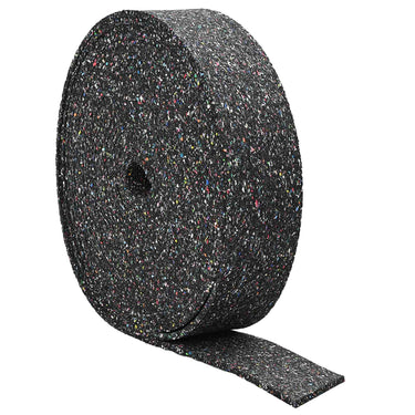 Vidaxl rubberen roller zwart 2000 x 10 x 0,6 cm rubber