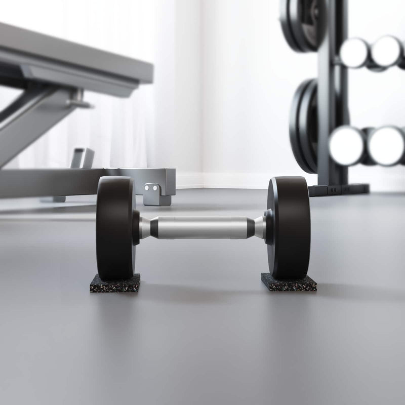 Chargez l'image dans la visionneuse de la galerie, Vidaxl rubberen roller zwart rubber
