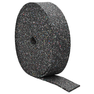 Vidaxl rubberen roller zwart 2000 x 12 x 0,3 cm rubber
