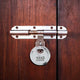 Vidaxl discusloten met sleutels 12 pcs zilver 7 x 2,3 x 7 cm
