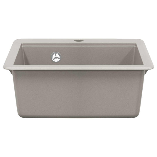 Vidaxl wasbak grijs 470 x 440 mm graniet