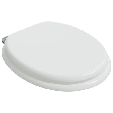 Vidaxl zachte sluit toiletbril wit 44 x 38 cm mdf-plaat