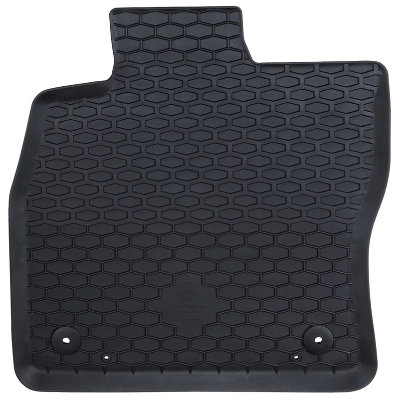ギャラリービューアに画像をロードする, Vidaxl autobodemmat 4 pcs zwart geschikt voor audi a3 2012-2020 rubber
