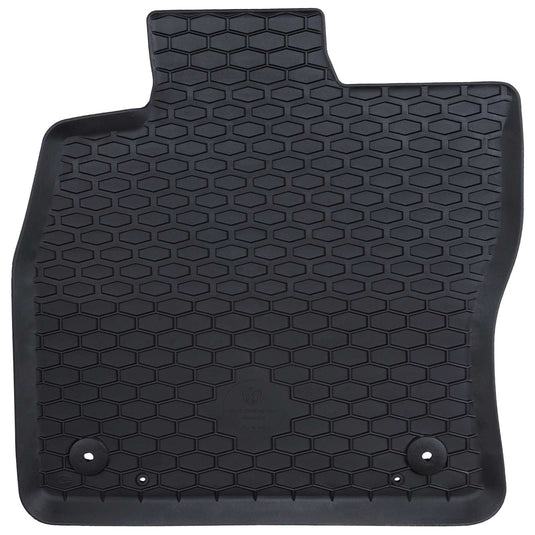 Vidaxl autobodemmat 4 pcs zwart geschikt voor audi a3 2012-2020 rubber
