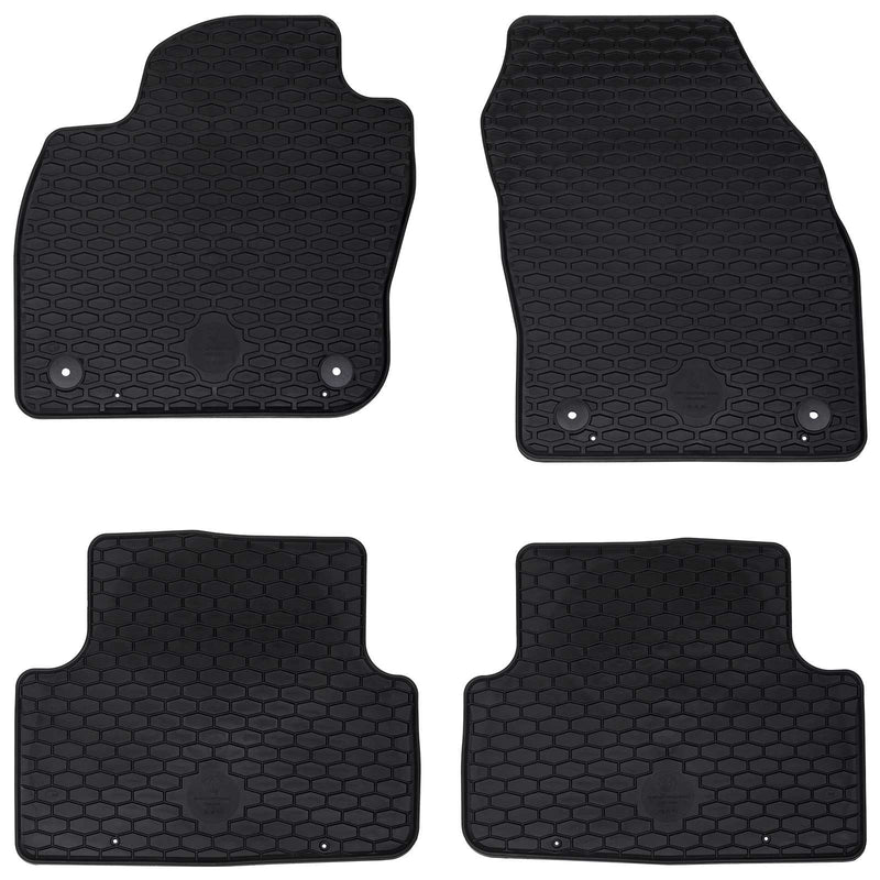 Chargez l'image dans la visionneuse de la galerie, Vidaxl autobodemmat 4 pcs zwart vw t-cross tpe
