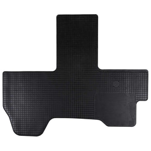 Vidaxl autobodemmat zwart rubber