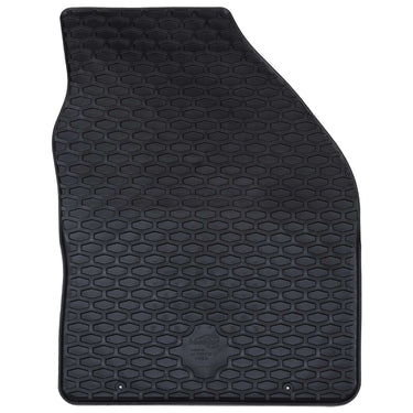 Vidaxl autobodemmat 4 pcs zwart rubber