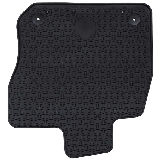 Vidaxl autobodemmat 4 pcs zwart vw golf viii mhev rubber