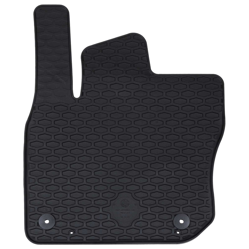 Chargez l'image dans la visionneuse de la galerie, Vidaxl autobodemmat 4 pcs zwart vw tiguan tdi rubber
