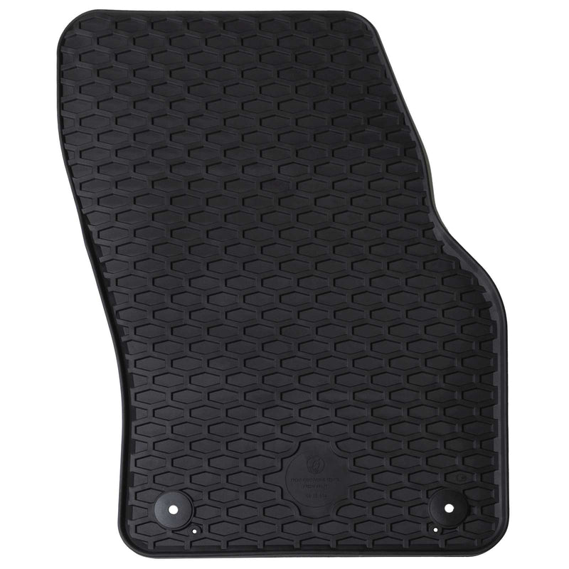 Chargez l'image dans la visionneuse de la galerie, Vidaxl autobodemmat 4 pcs zwart geschikt voor audi q3 rubber
