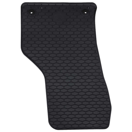 Vidaxl autobodemmat 4 pcs zwart vw voor passat b8 rubber