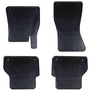 Vidaxl autobodemmat 4 pcs zwart geschikt voor audi a6 a7 4d achter