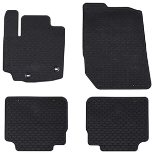 Vidaxl autobodemmat 4 pcs zwart geschikt voor suzuki s-cross tpe