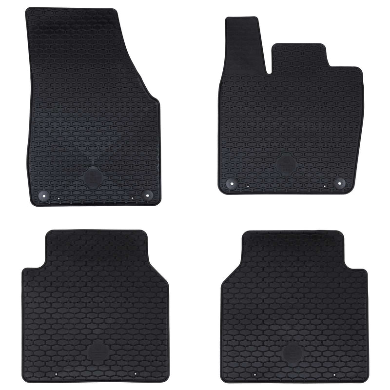Chargez l'image dans la visionneuse de la galerie, Vidaxl autobodemmat 4 pcs zwart geschikt voor vw id.7 tpe

