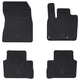 Vidaxl autobodemmat 4 pcs zwart geschikt voor nissan qashqai tpe