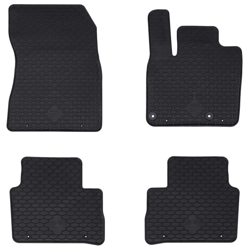Afbeelding laden in galerijviewer, Vidaxl autobodemmat 4 pcs zwart geschikt voor nissan qashqai tpe
