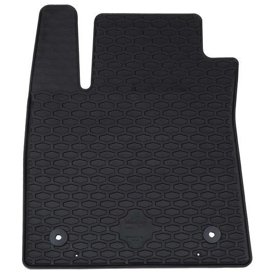 Vidaxl autobodemmat 4 pcs zwart geschikt voor renault megane iv tpe