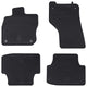 Vidaxl autobodemmat 4 pcs zwart geschikt voor vw golf viii variant tpe