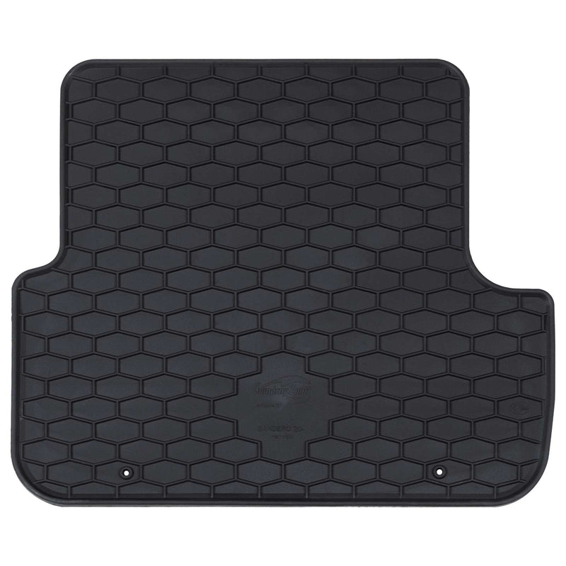Chargez l'image dans la visionneuse de la galerie, Vidaxl autobodemmat 4 pcs zwart geschikt voor sandero tpe

