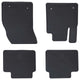 Vidaxl autobodemmat 4 pcs zwart geschikt voor ford focus 4d aft.
