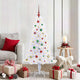 Vidaxl kunstkerstboom met 150 led wit 150 cm pvc en staal