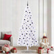 Vidaxl kunstkerstboom met 300 led wit 240 cm pvc en staal
