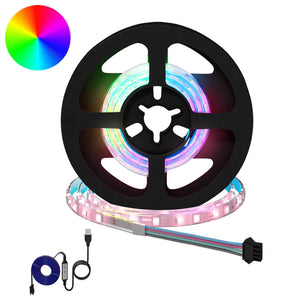 Vidaxl led-strip 2 pcs zwart en transparant 400 mm koper en kunststof
