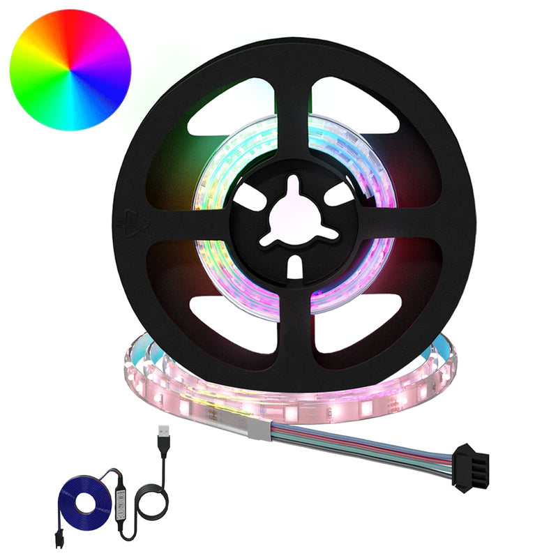 ギャラリービューアに画像をロードする, Vidaxl led-strip 2 pcs zwart en transparant 450 mm koper en kunststof
