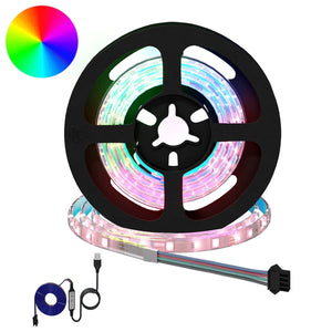 Vidaxl led-strip 2 pcs zwart en transparant 750 mm koper en kunststof