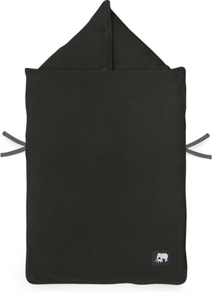 Deryan - voetenzak voor autostoel kinderwagen - footmuff maxi cosi, kinderwagen of autostoel - zwart