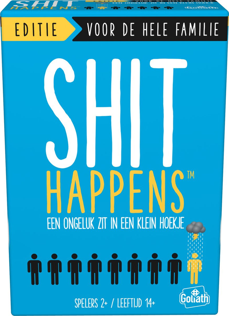 Chargez l'image dans la visionneuse de la galerie, Goliath shit happens: familie editie 14+ - nederlandstalig kaartspel - partyspel
