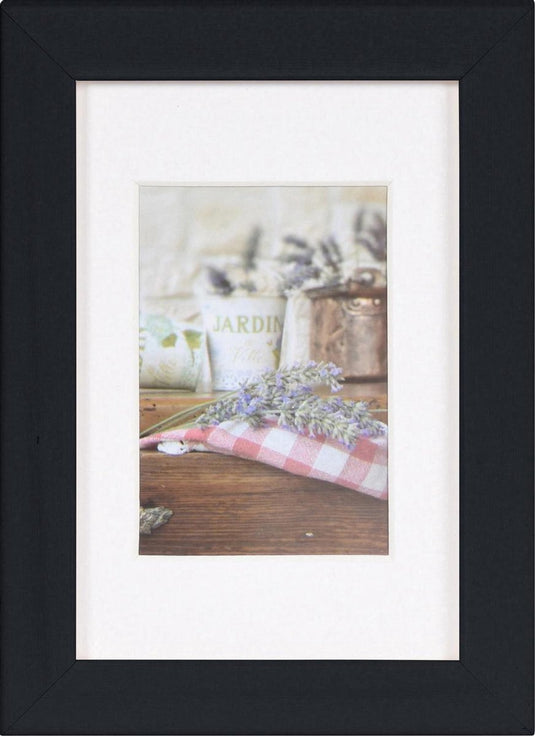 Henzo fotolijst - - jardin - fotomaat 10x15 cm - zwart