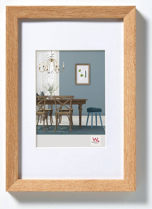 Walther fiorito - mdf houten lijst - fotoformaat 20x30 cm - licht eiken
