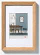Walther fiorito - mdf houten lijst - fotoformaat 40x50 cm - licht eiken