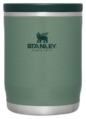 Stanley adventure to-go thermos lunchbox 0.53l - 6 uur warm - 6 uur koud - lekvrije voedselcontainer - eenvoudig vullen en reinigen - bpa-vrij - hammertone green