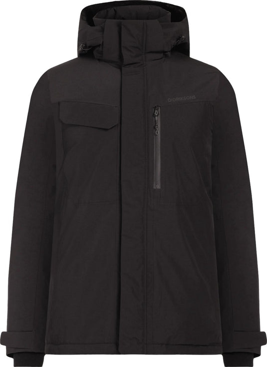 Didriksons stefan usx jkt heren outdoorjas - black