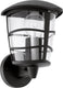 Eglo aloria - buitenverlichting - wandlamp - 1 lichts - zwart - helder