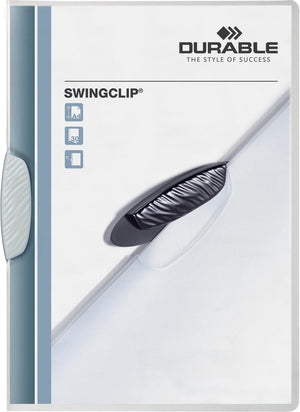 Durable klemmap swingclip wit - 1 stuk