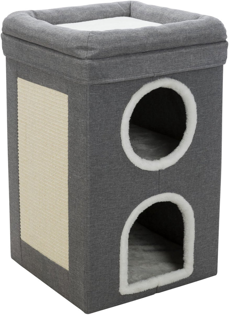Afbeelding laden in galerijviewer, Trixie krabpaal cat tower saul grijs
