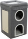 Trixie krabpaal cat tower saul grijs