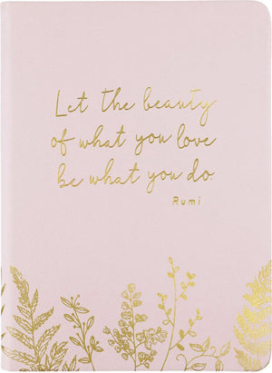 Eccolo notitieboek - essential blush rumi - lijn - ca.13x18cm - ec-d316w