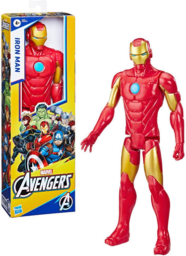 Marvel avengers titan hero - speelfiguur (30cm) - iron man