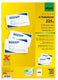 Sigel - visitekaartjes - wit - 85x55 mm - 225 gram - 400 stuks - met afgeronde hoeken - si-lp799