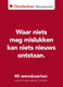 Merkloos sans marque 40 omdenken wenskaarten