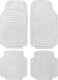 Car plus automattenset continental uni pvc transparant 4-delig