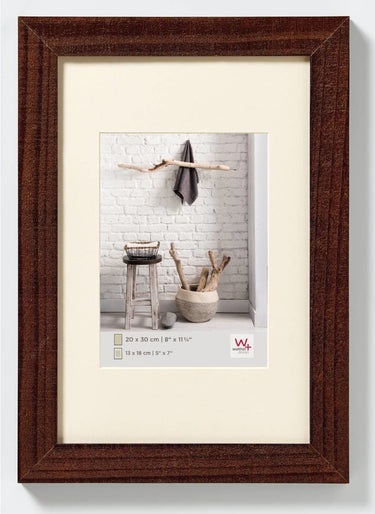 Walther home - houten lijst - fotoformaat 50x70 cm - walnoot