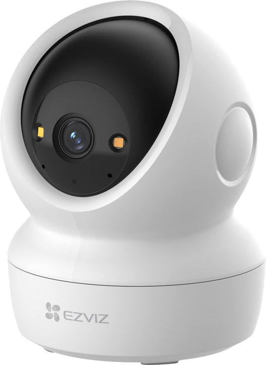 Ezviz h6c g1 2k - beveiligingscamera binnen – pet cam- 360° pan tilt – smart tracking, color nachtzicht privacy shutter - wifi 6 – microsd cloud