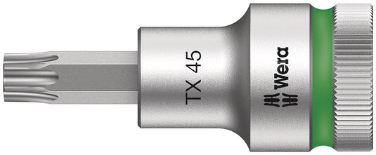 Wera 8767 c hf torx® torx® zyklop bit dop-combinatie met 1 2 aandrijving met vasthoudfunctie , tx 20 x 60 mm - 1 stuk(s) - 05003830001