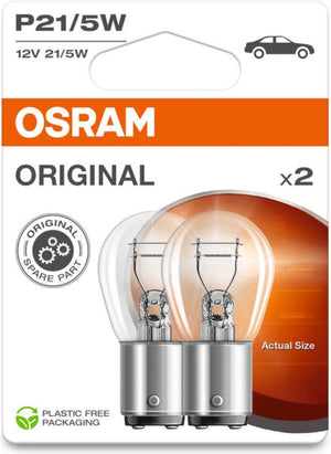 Osram original line autolampen p21 5w 2 stuks